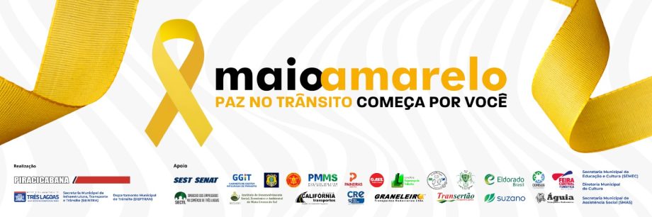 MAIO AMARELO – DEPTRAN promove ação na Feira Central nesta quarta-feira (8)