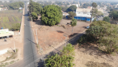 Área onde será construida a nova CEI Santa Luzia