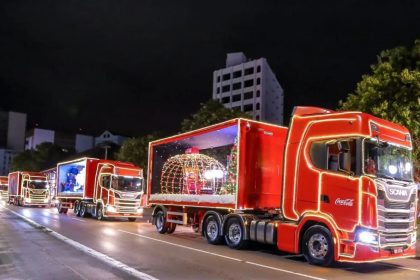 Caravana de Natal Coca Cola _ Foto Diário de Canoas