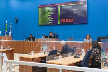 Sessão Câmara Municipal – Aprovação Projeto de Lei – Reajuste Servidores