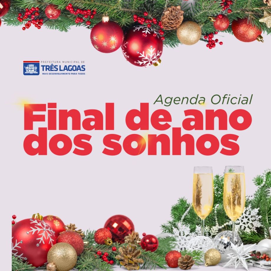 Confira todas as atrações da agenda de natal da Diretoria de Cultura – Prefeitura Três Lagoas Confira todas as atrações da agenda de natal da Diretoria de Cultura – Prefeitura Três Lagoas