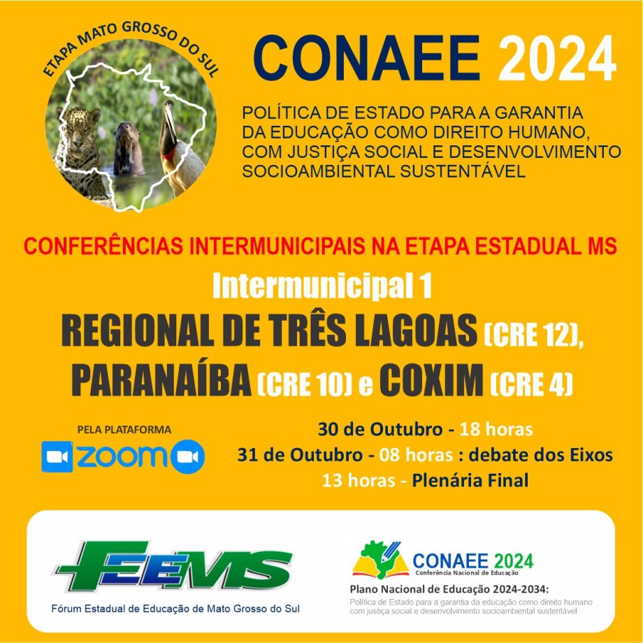 Conferência Municipal de Educação Extraordinária – CONAEE 2024
