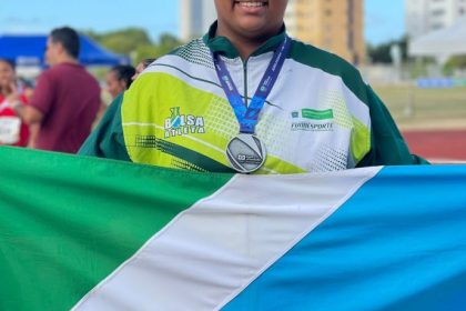 Vitoria arremesso de peso – atletismo SEJUVEL (1)