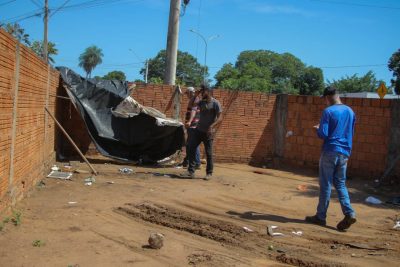 A&Ccedil;&Atilde;O DE LIMPEZA - &Aacute;rea adjancente ao CENTRO POP (103)