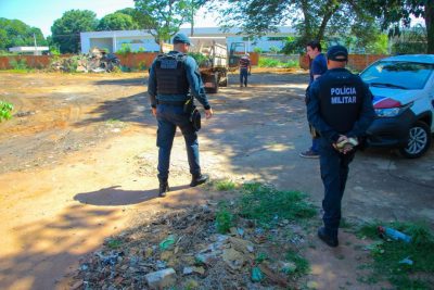A&Ccedil;&Atilde;O DE LIMPEZA - &Aacute;rea adjancente ao CENTRO POP (86)