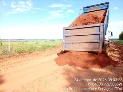 - Estrada vicinal de acesso a Faz. Eldorado 2 e São pedro (linha escolar acesso a MS 320) 1