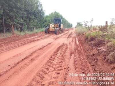 - Estrada vicinal de acesso a Faz. Eldorado 2 e São pedro (linha escolar acesso a MS 320)