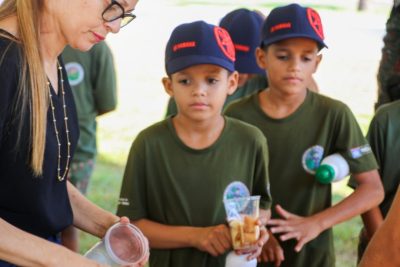 Visita SCFV Florestinha e Escola Odeir - Torneio de Pesca (36)
