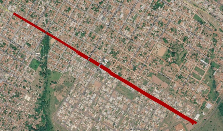 Prefeitura inicia recapeamento da Rua Maria Guilhermina Esteves para melhorar mobilidade e segurança viária