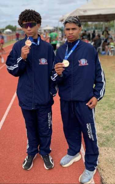 Henrique campeão dos 5.000 metros marcha e Lucas recorde salto triplo