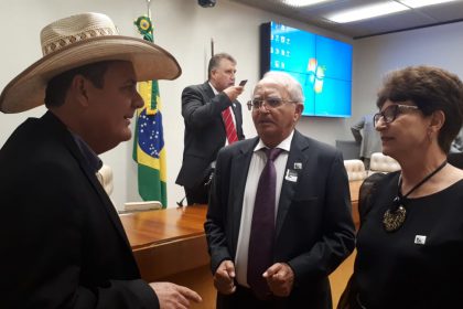 Guerreiro em Brasilia com a AMUSUH